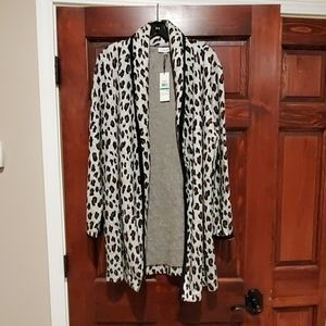 Calvin Klein Leopard Cardigan